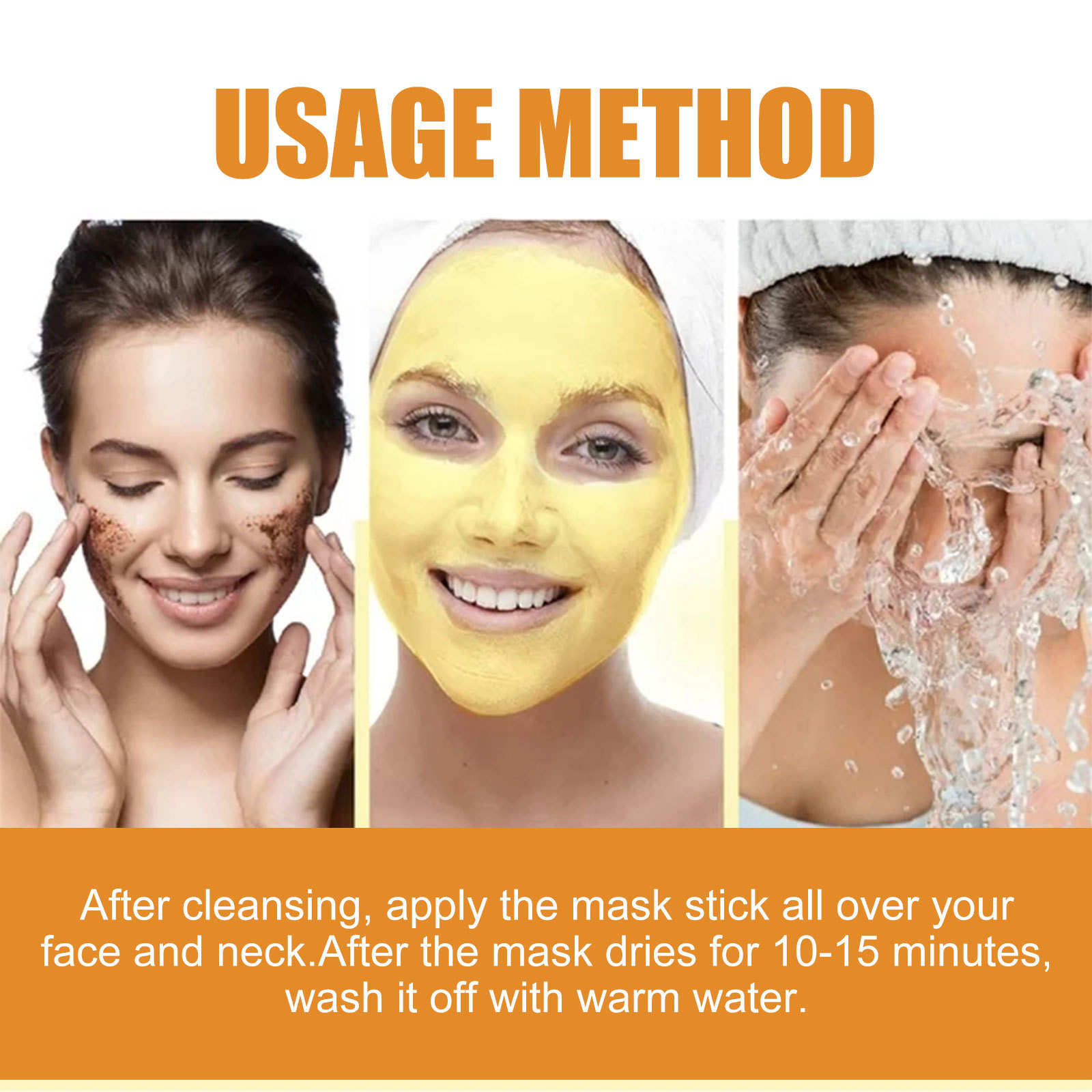 Title 5, Ginger Yellow Mud Brightening Skin Mask Stick D...