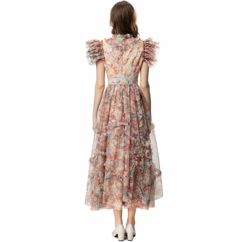 Women's Fashion Sequin Stringy Selvedge Dress