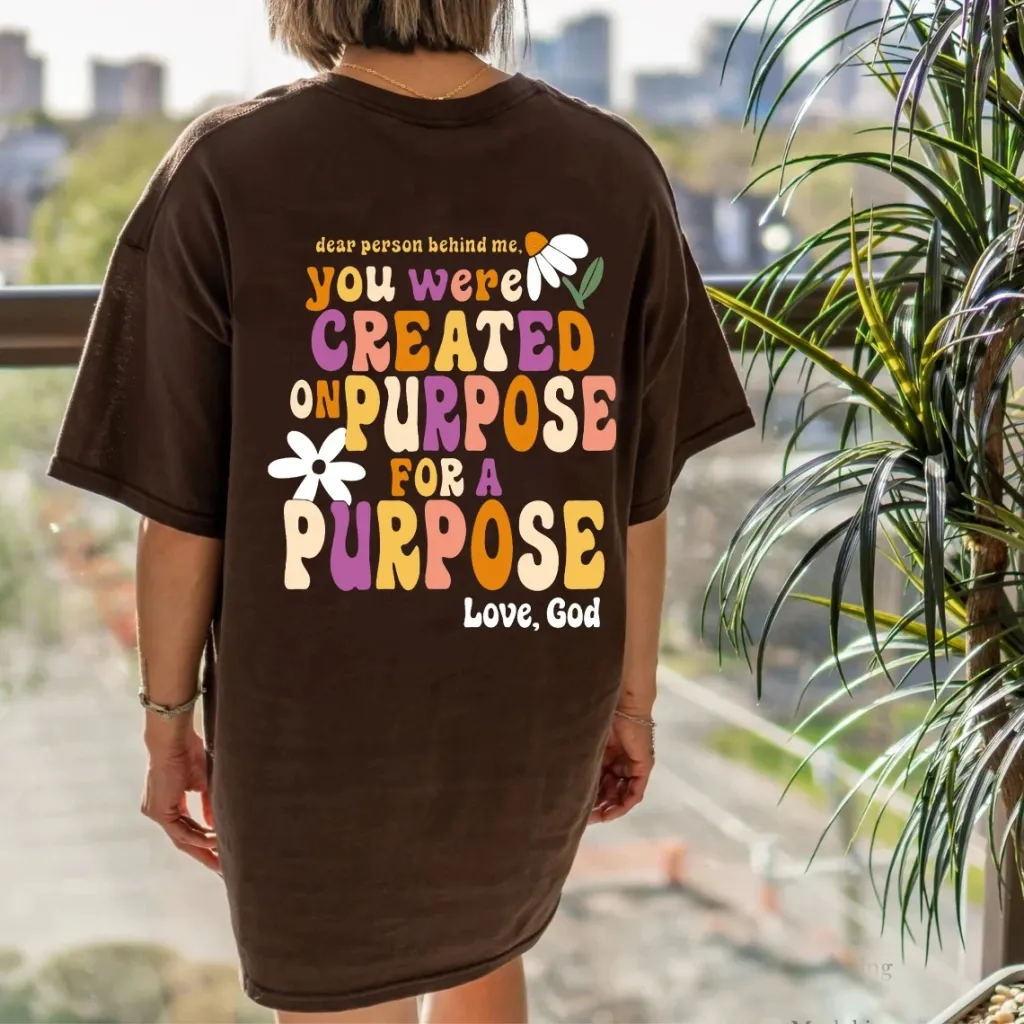 Women's Fashion Casual Simple Round Neck Short Sleeve - Brown