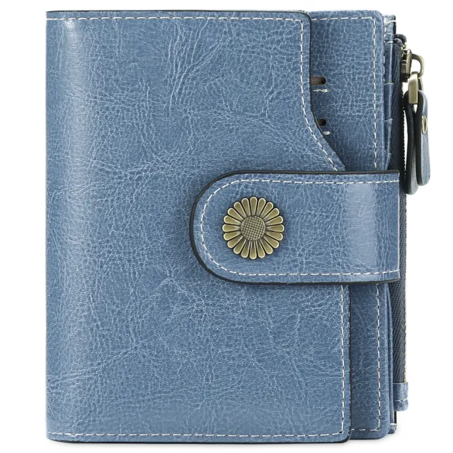 Hasp Clutch Girls Coin Pocket Multifunctional Card Holder Gray - Shop at LoveMi