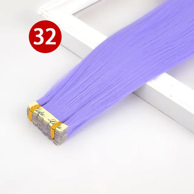Seamless Hair Extension Highlight Color Hair Extension 32 Colors 1 Piece - Shop at LoveMi