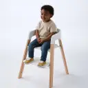 Solid Wood Adjustable Baby Dining Chair view 3