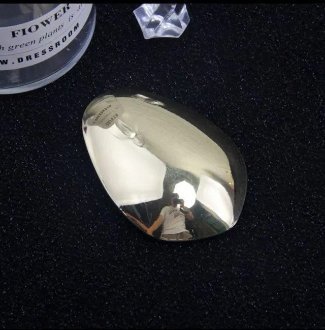 European And American Fashion Metal Egg Shell Hair Styling Minimalist Design Oval Shield Spring Clip Hair Golden Clip - Shop at LoveMi