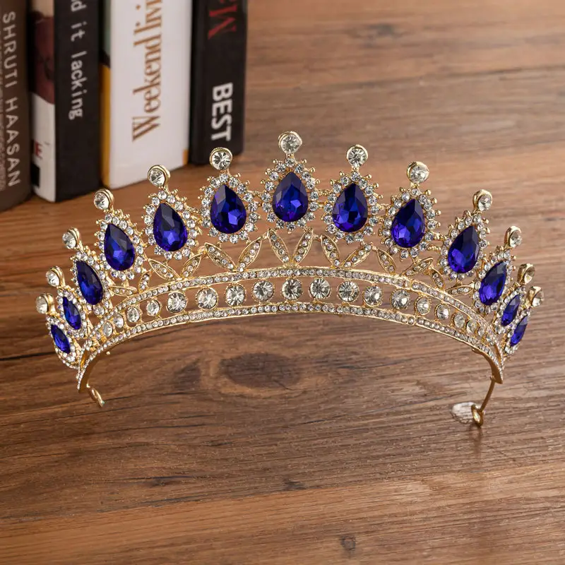 Bridal Crown Wedding Alloy Diamond Fashion Elegant