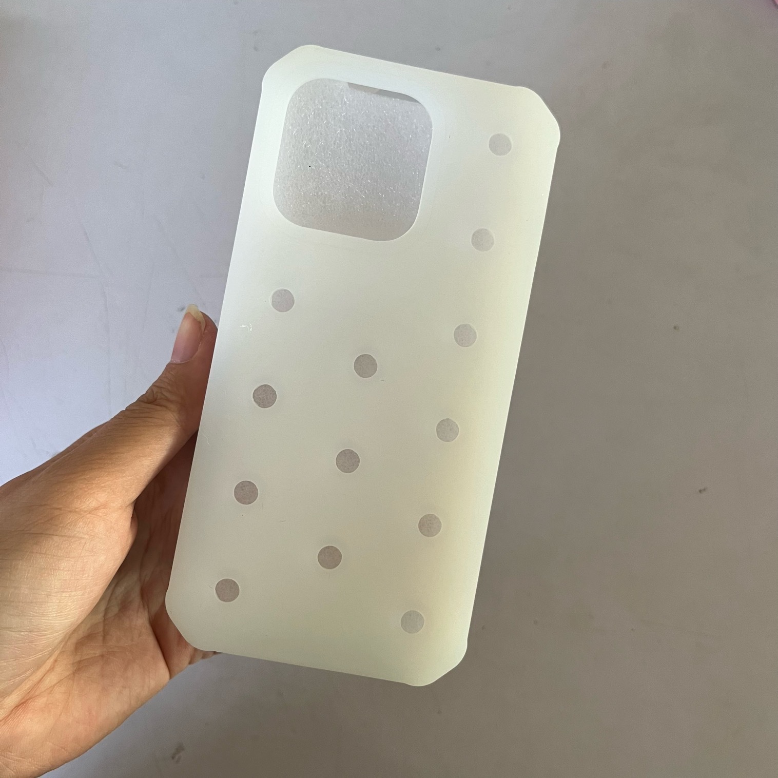 Silicone Phone Case With A DIY Shoelace Buckle Pattern, Compatible With The 1116 Plus 4