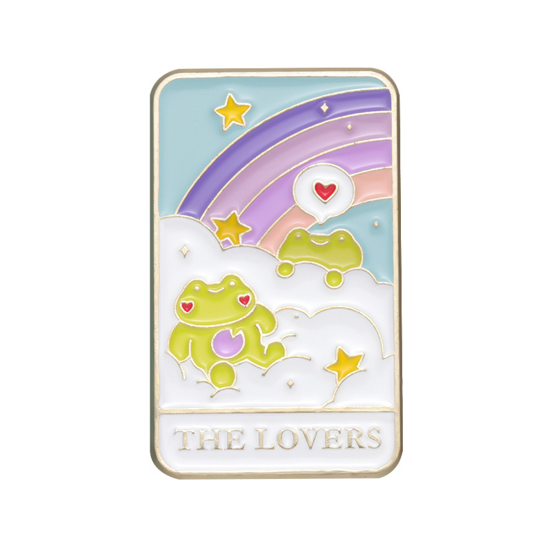Golden M Badge Cute Creative Geometric Cartoon Ornament Xz8448 - Shop at LoveMi