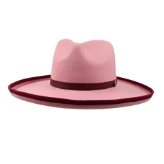 Big Brim Autumn And Winter Woolen Jazz Top Hat Ladies - Style 02 - View 1