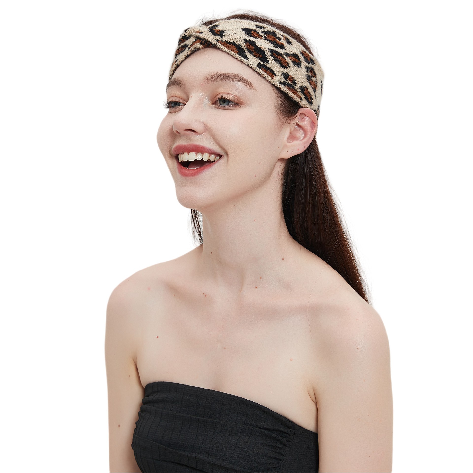 Headband Bow Leopard Hair Band