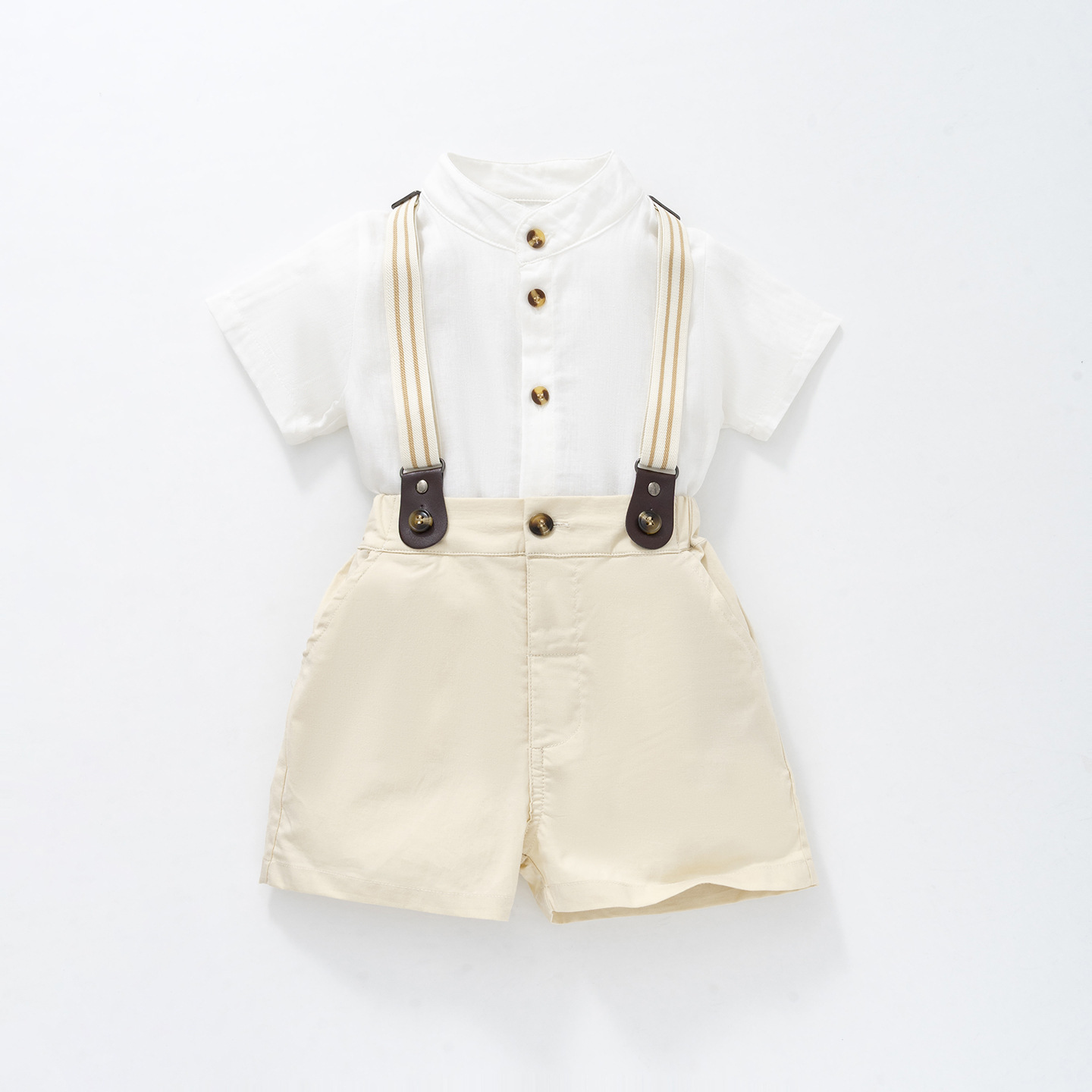 Korean-style Suspender Pants Set For Boys — foto 2