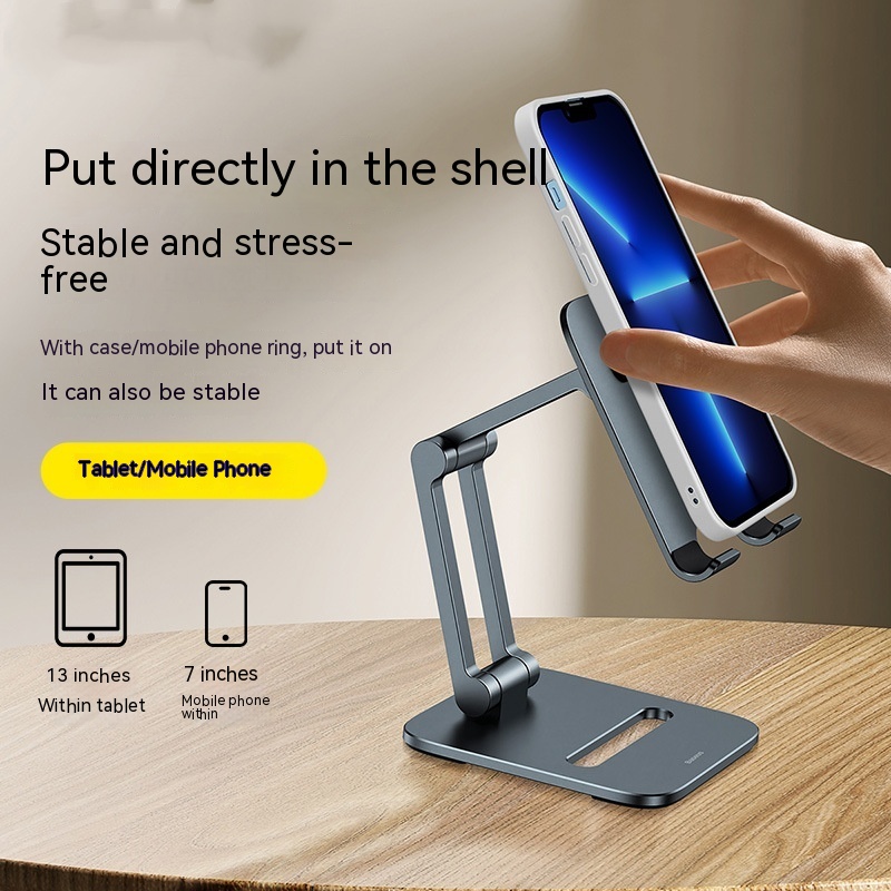 Metal Bracket Lazy Mobile Phone Tablet Folding Bracket - Image 5