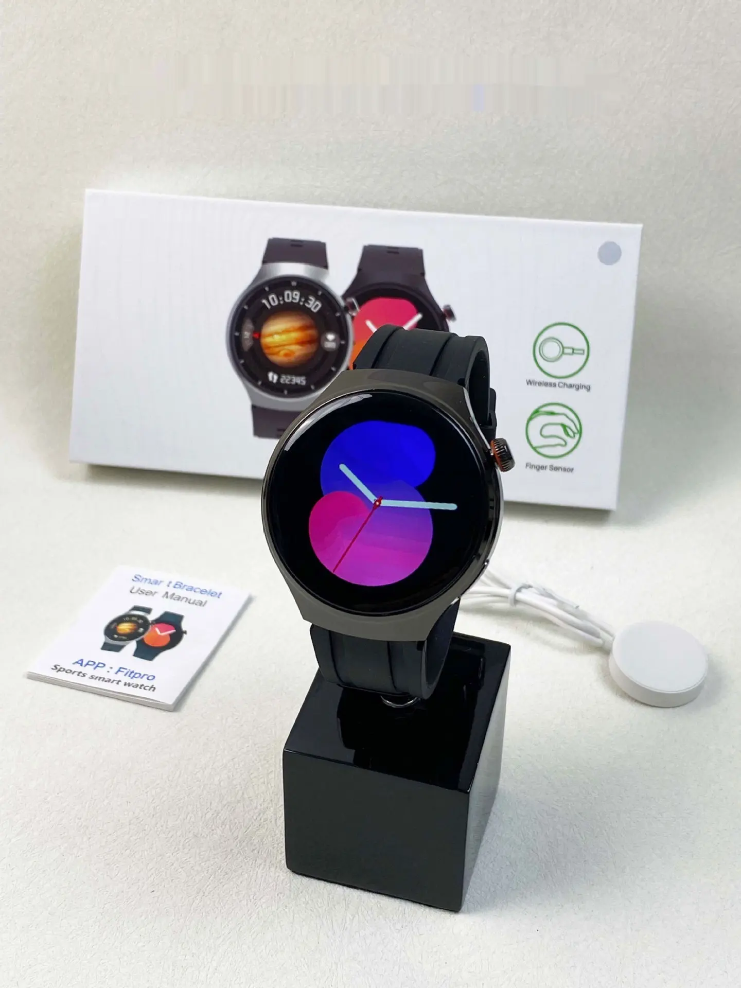 Health And Sports Round Screen Smart Watch