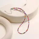 New Dopamine Candy-colored Rice-bead Necklace view 15