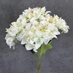 Big Bunch Bougainvillea Artificial Flower Wedding Home Decorations Arrangement Cross-border Fake Flower Ornaments - White - View 1