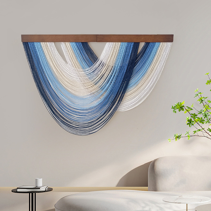 Nordic-style Handwoven Wall Tapestry For Living Room Wall Decor