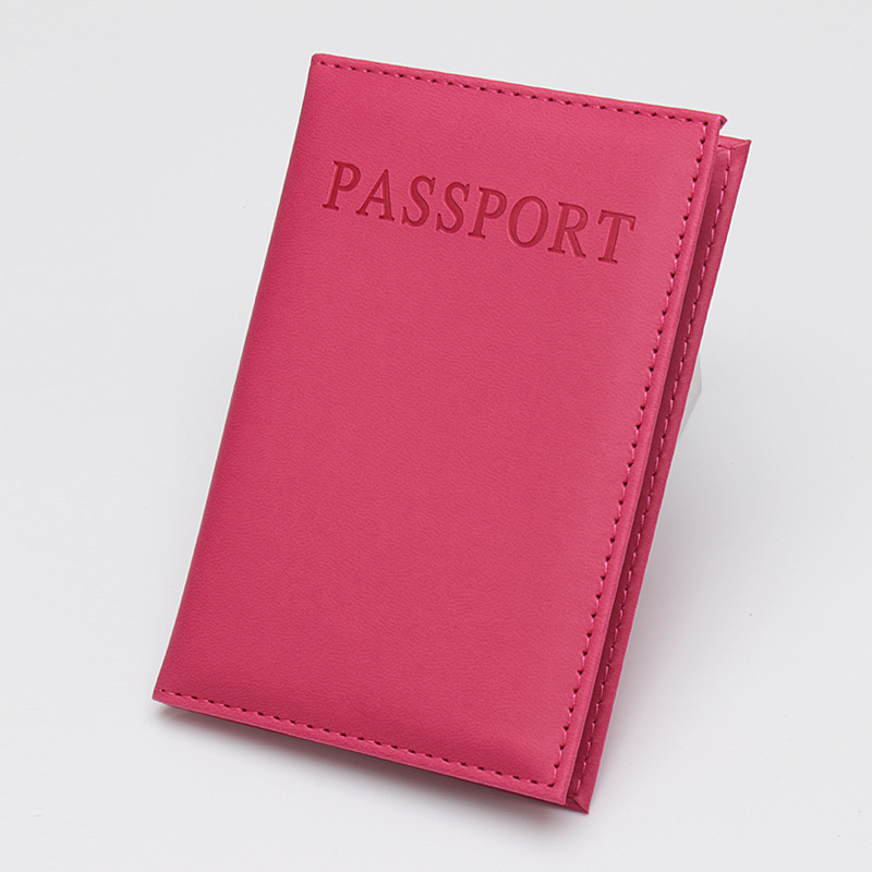 Leather Passport Holder Passport Case Card Holder