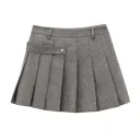 Gray Skirt