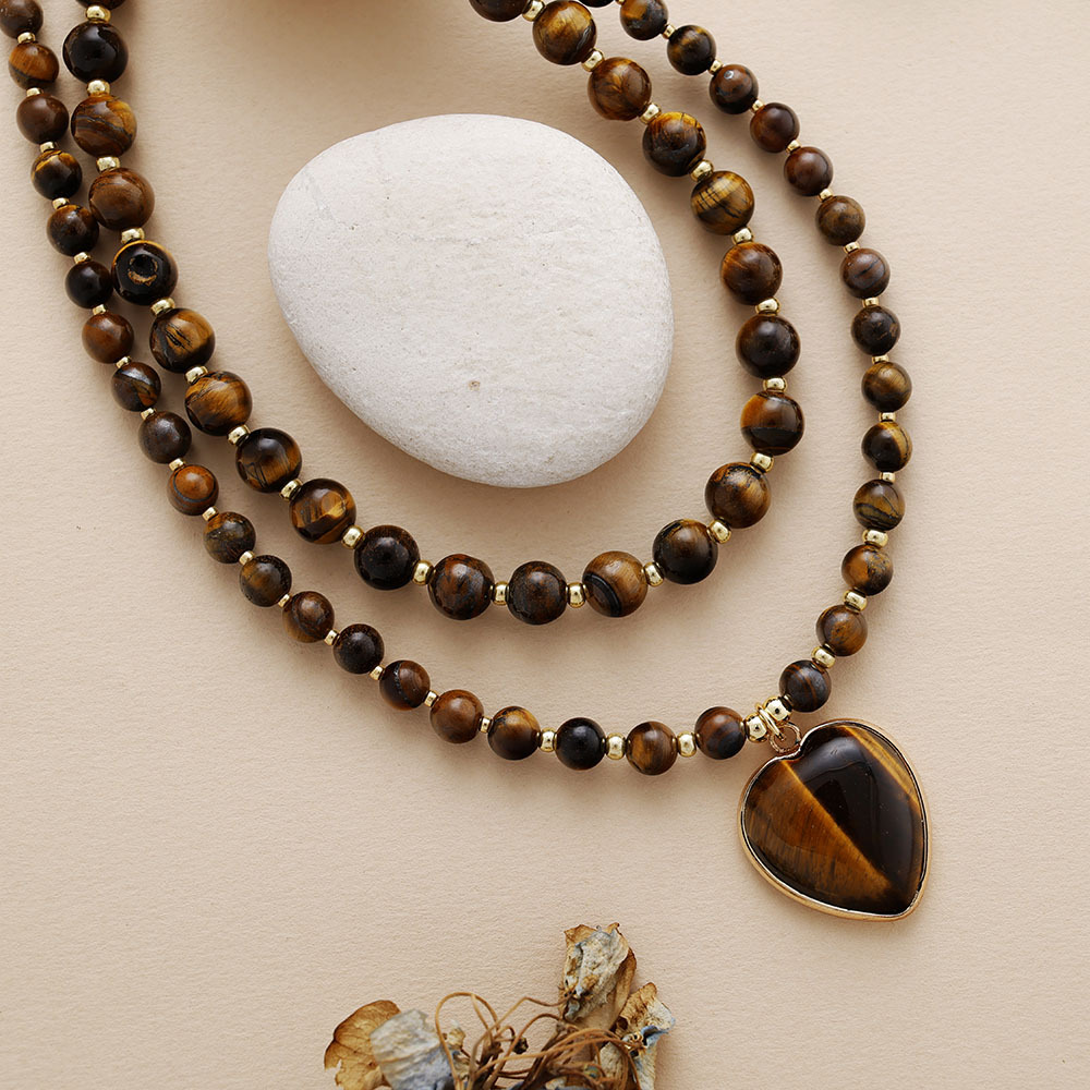 French-style Double-layered Fashionable Short Necklace