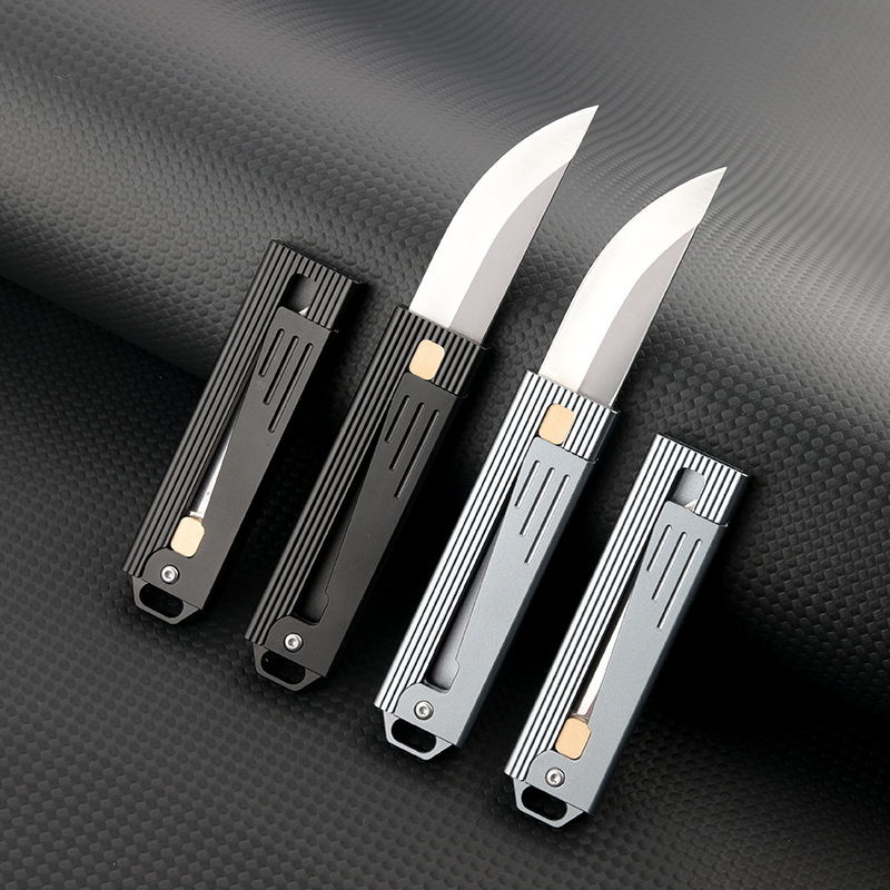 D2 Steel Gravity Knife Sharp Mechanical Knife