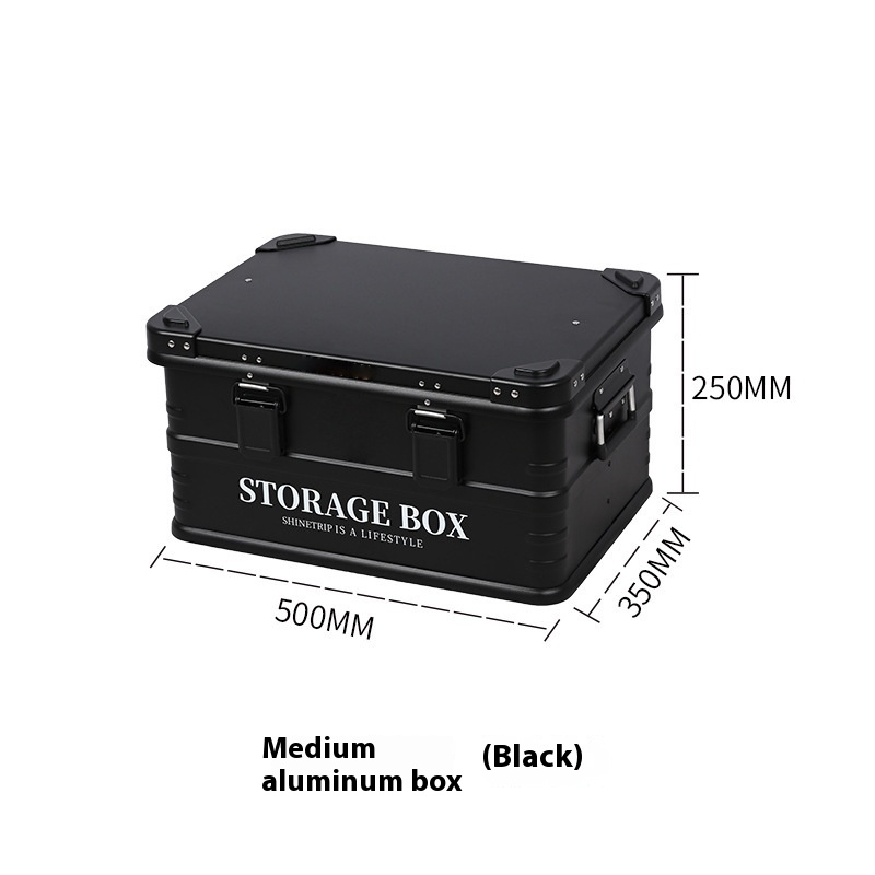 Black Aluminum Case Medium