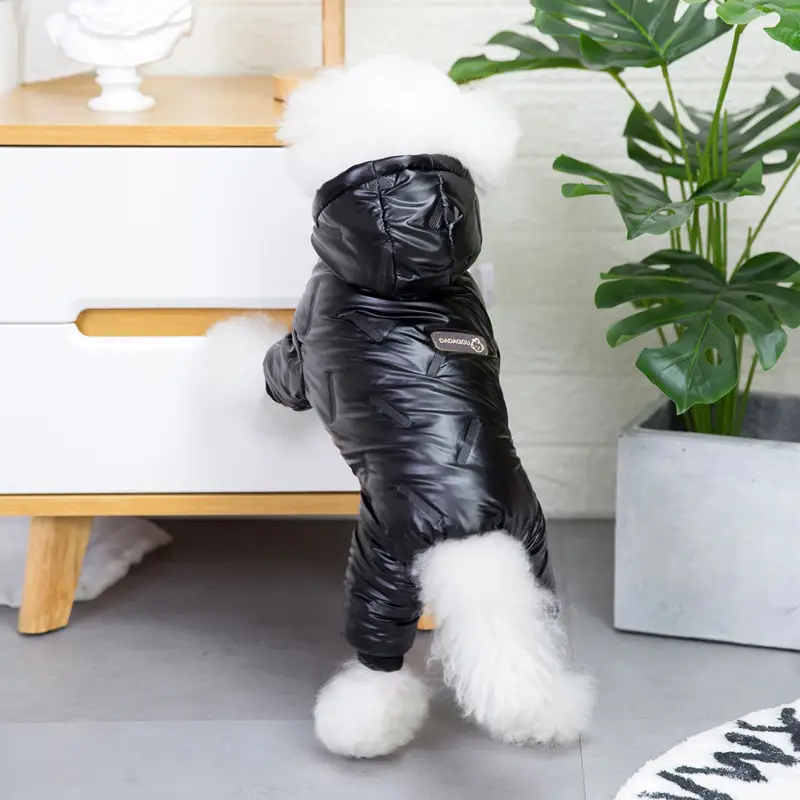 Pet Dog Waterproof Autumn And Winter Padded Jacket