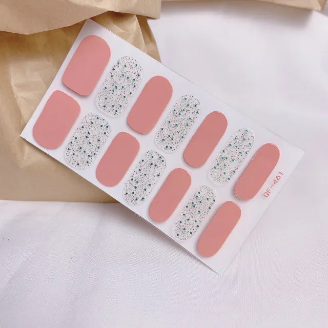 Fashion Tearable Waterproof Nail Sticker Qf461 - Shop at LoveMi