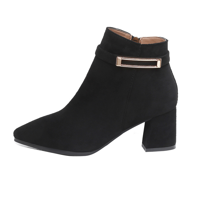 Title 9, Damen Martin Boots mit spitzer Zehenpartie, gro...