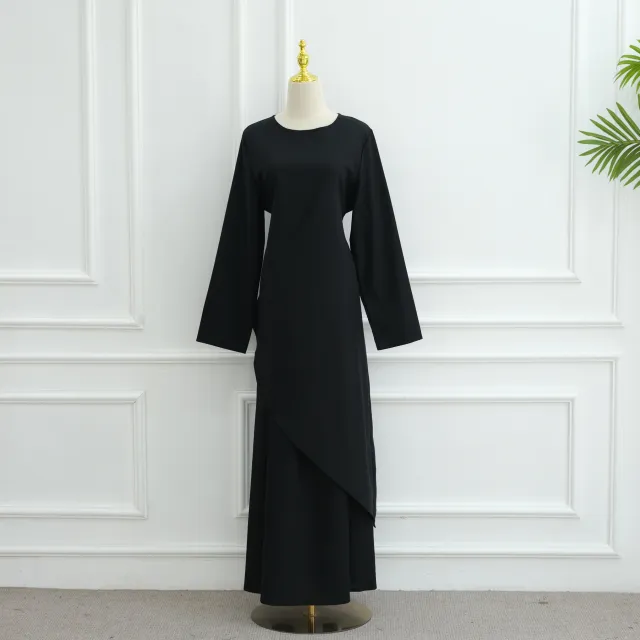 Female Simplicity Elegant Top With Fashion Skirt Black - Shop at LoveMi