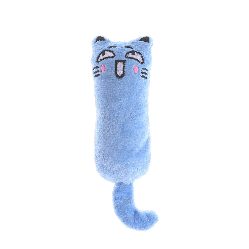 Blue Emoji Cat