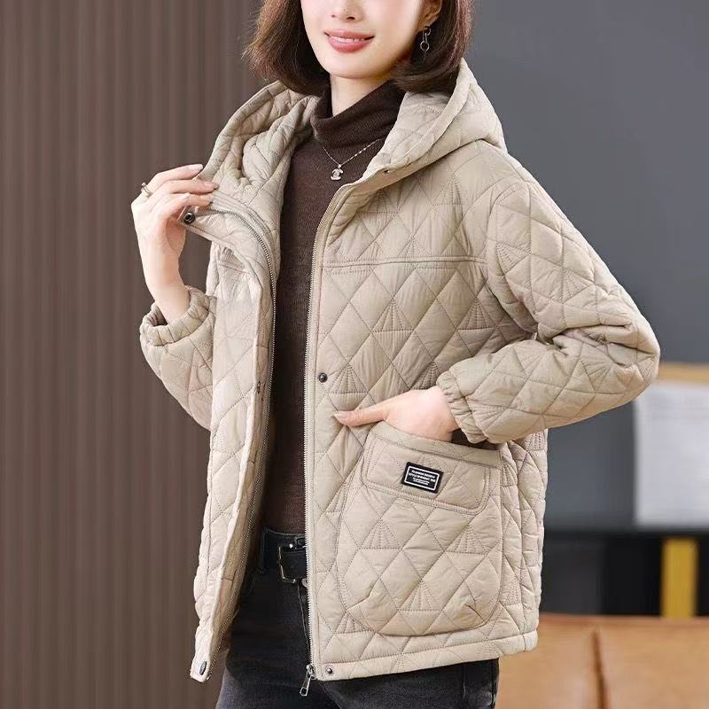 Winter Quilted Jacket Cotton-padded Coat For Women