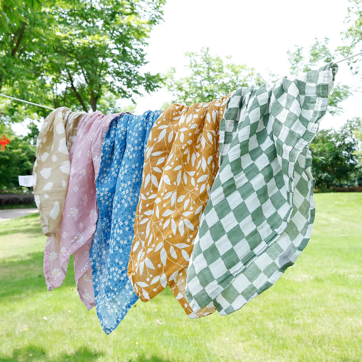 Kangobaby Baby Cotton Gauze Saliva Towel