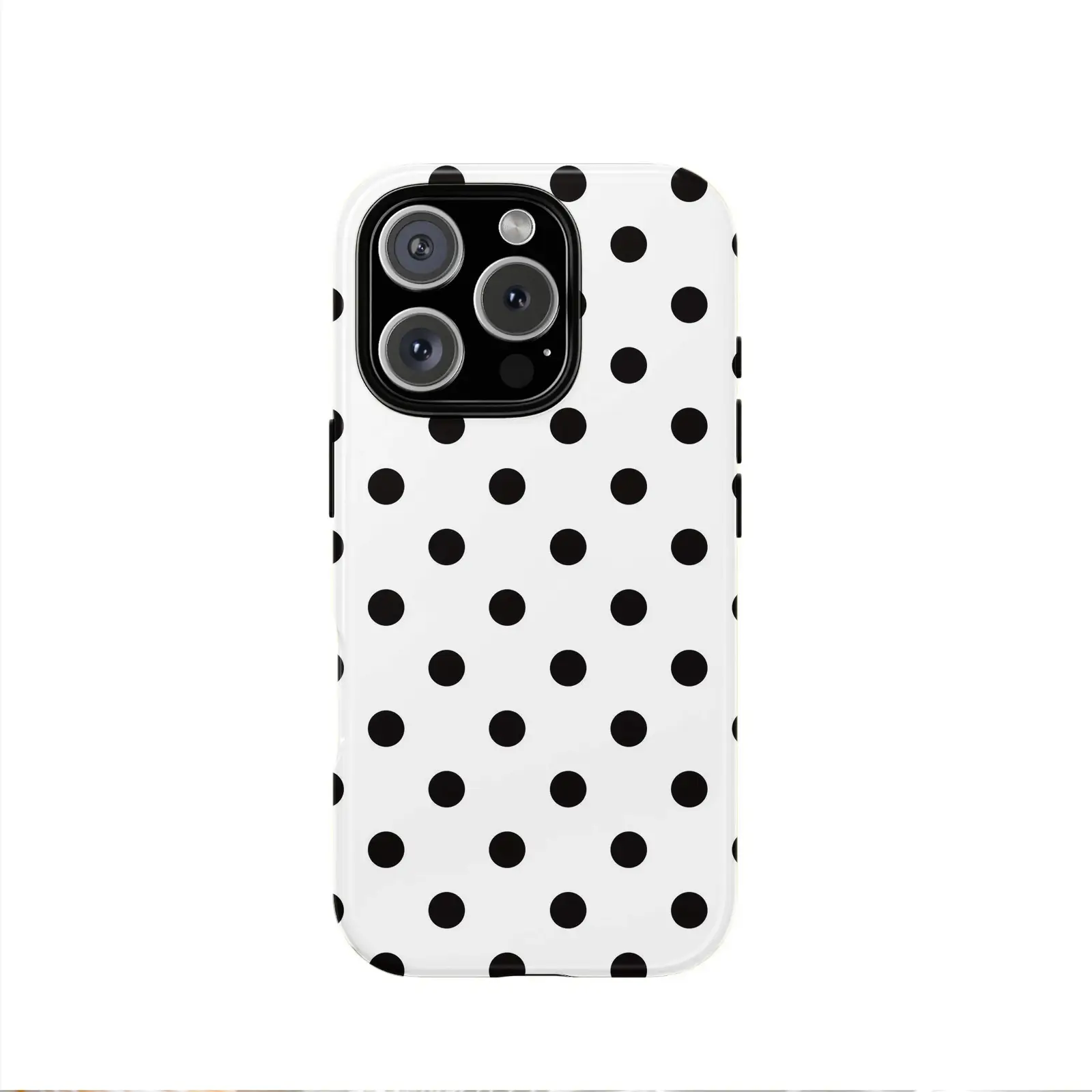 Creative And Minimalist Polka-dot Silicone Protective Case