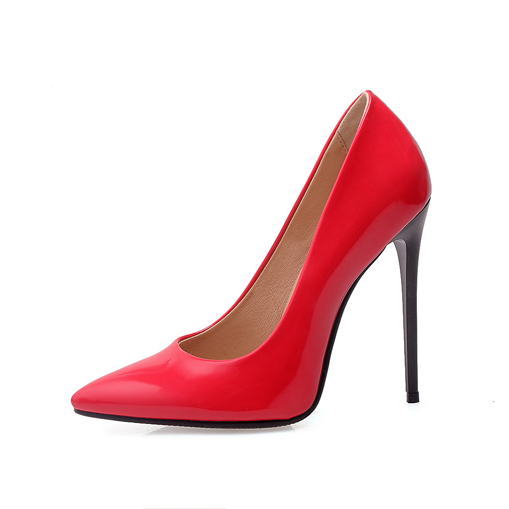 Pointed-toe Stiletto Ultra-high Heels For Spring Summer And Autumn