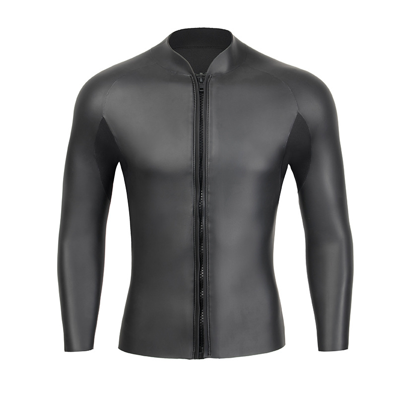 3MM Surfing Wetsuit Sports Light Leather Top For Men - Image 4