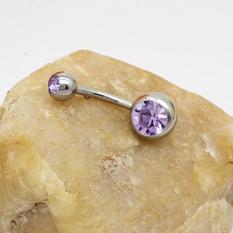 Прокол, гипоаллергенная титановая сталь, пряжка для пупка, гвоздь для живота