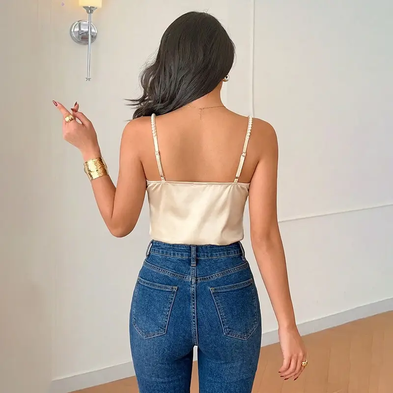 Lightly Mature Sexy Strap Jumpsuit