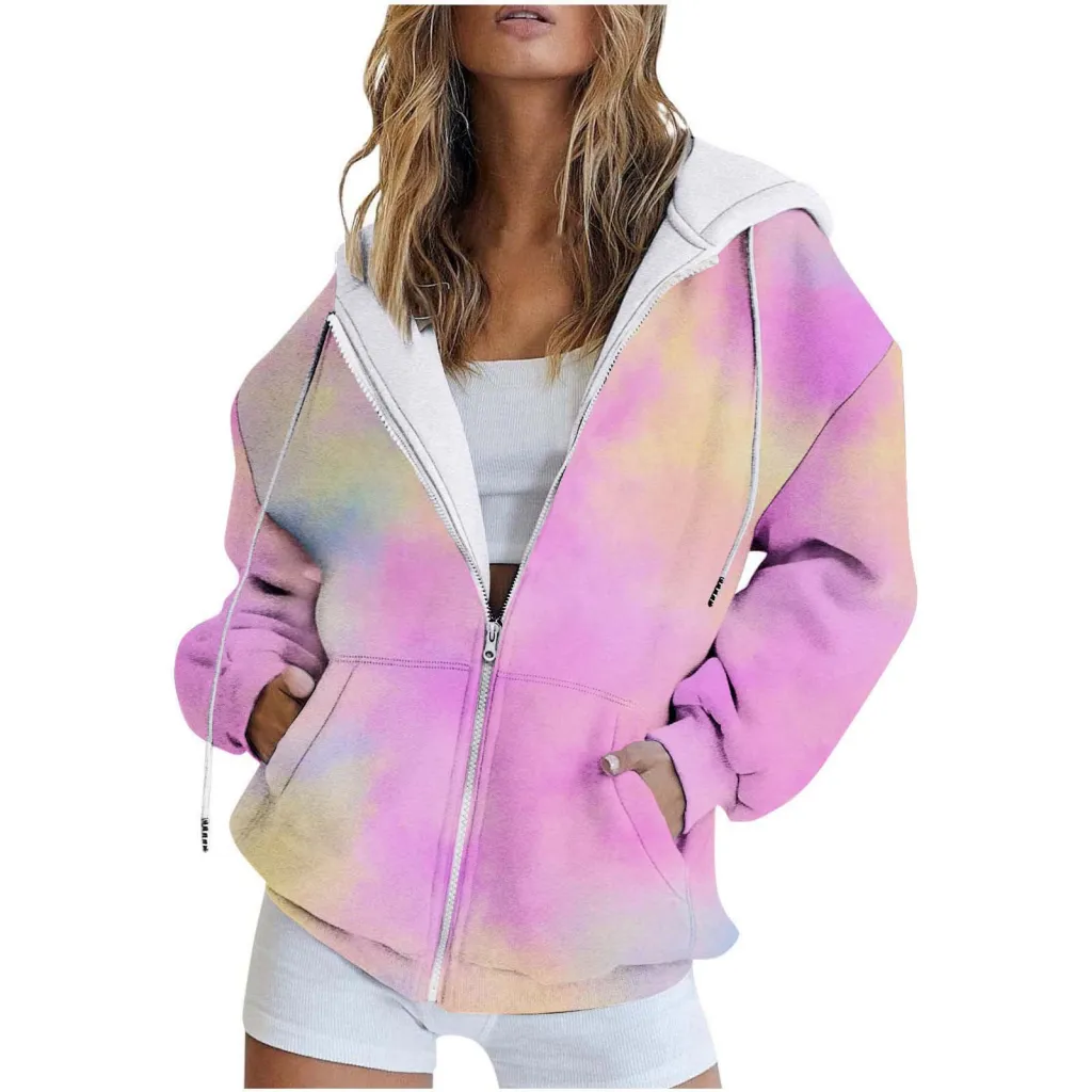 Digital Printing Urban Casual Round Neck Zipper Sweater - Wy03Pl12-2Xl
