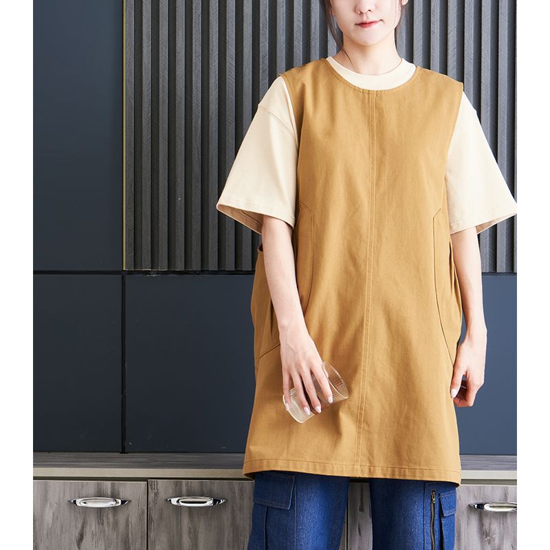 Retro Fashion Coverall Men's And Women's Apron