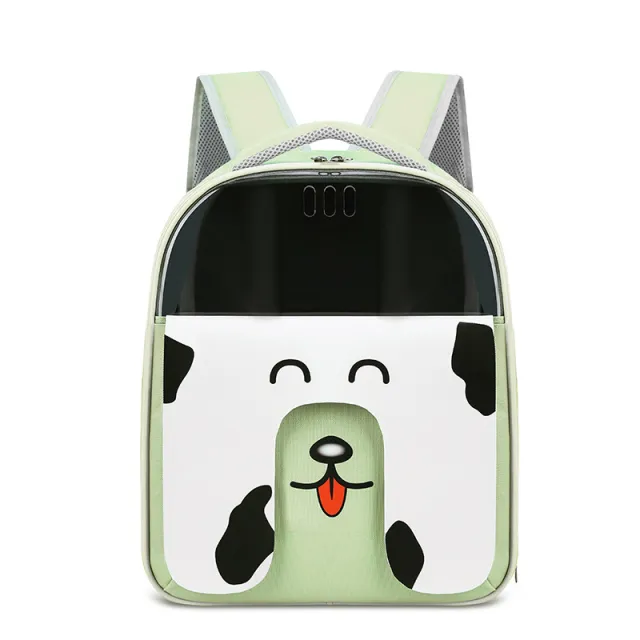 Large Capacity Backpack Portable Pet Bag Outdoor Travel Green - Shop at LoveMi
