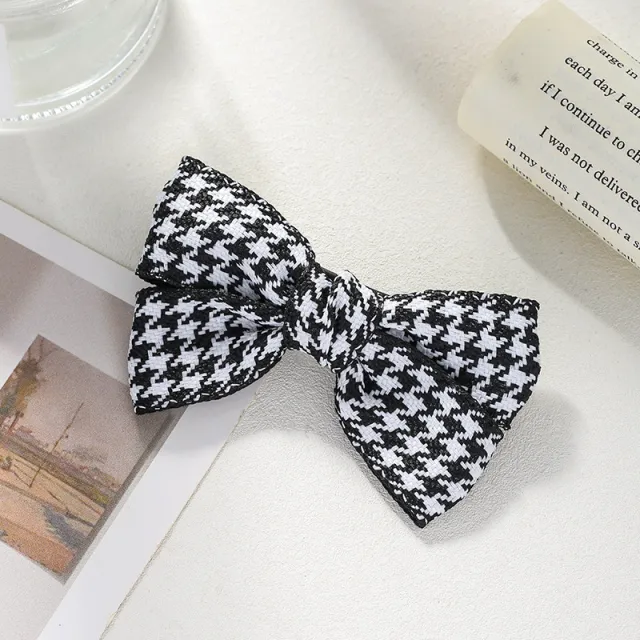 Barrettes Fabric Back Head Big Bow Spring Clip As Main Image Spring Clip - Shop at LoveMi