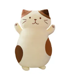 Cheese Cat Plush Toy Animal Gifts For Children And Girls Cute Sleeping Doll Pillow Large Velvet - Cheese Cat - View 1