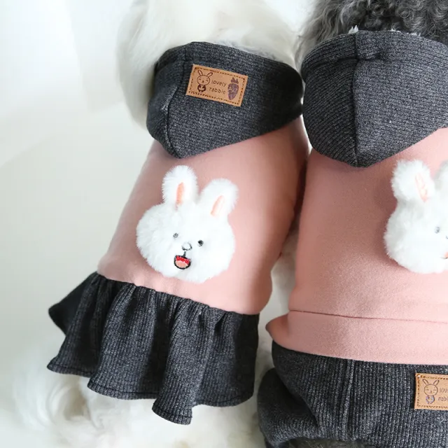 Lesser Panda Star Grid Pet Dog Clothes Bunny Skirt - Shop at LoveMi