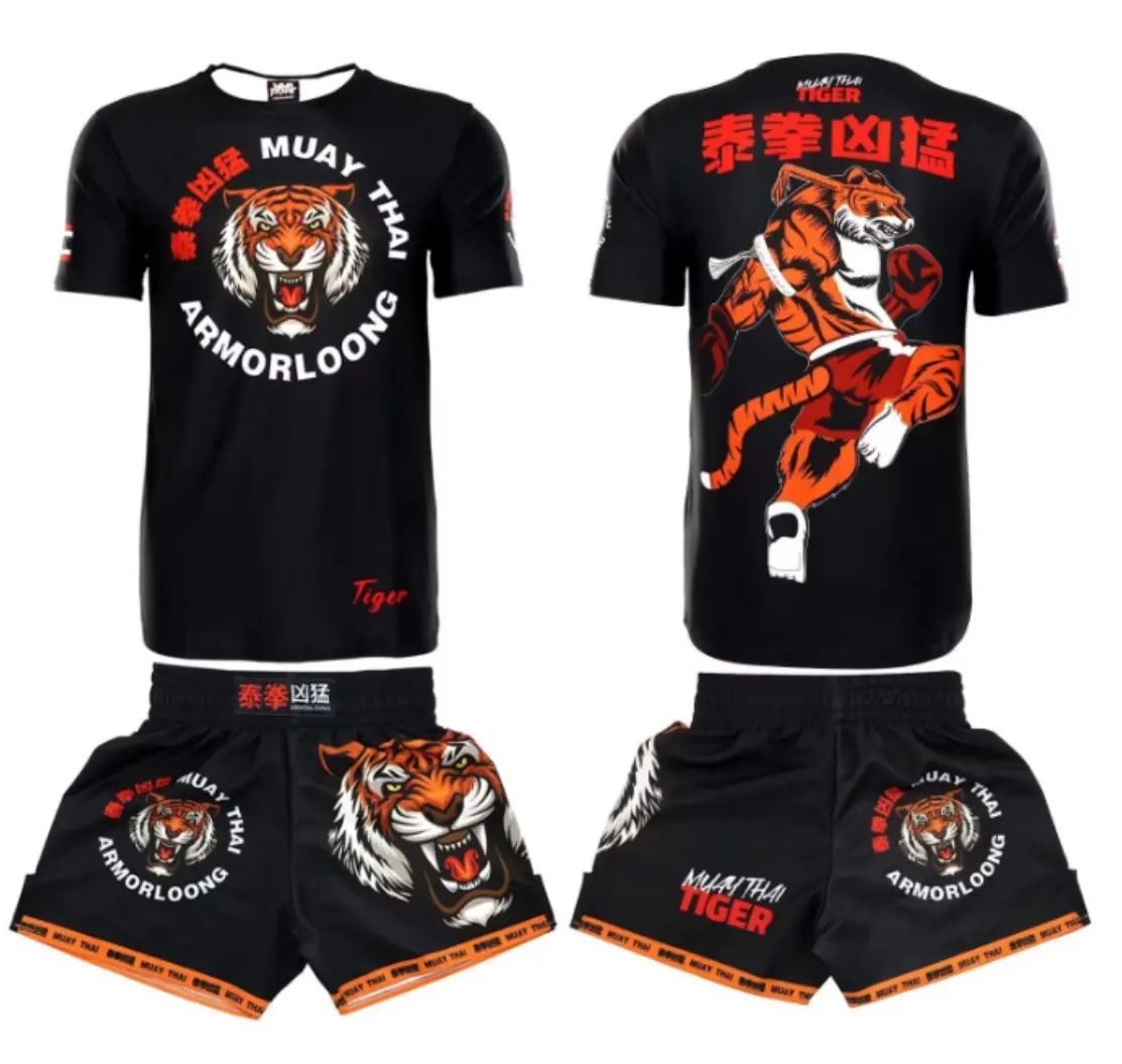 Sanda Training Clothing Boxing Fighting Tight Quick