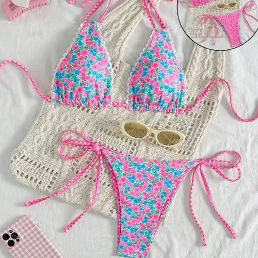 Womens Two-Piece Swimsuit Bikini Set
