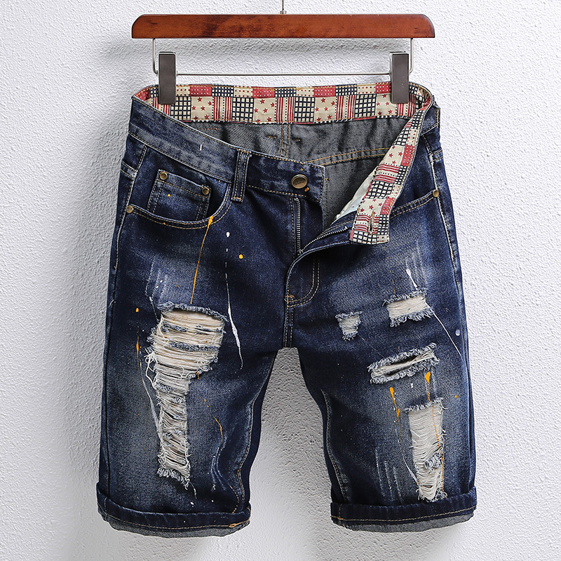 Fashionable Driven Trendy Patchwork Shorts 10