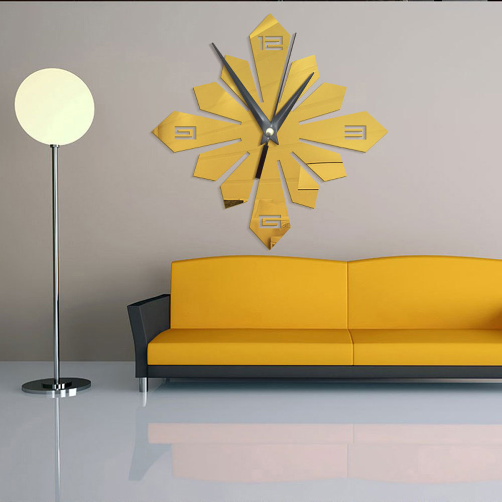 Geometric Acrylic Wall Clock, picture 3 of 5