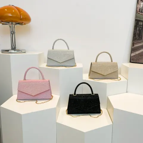 Fashion Diamond Small Square Bag for Women