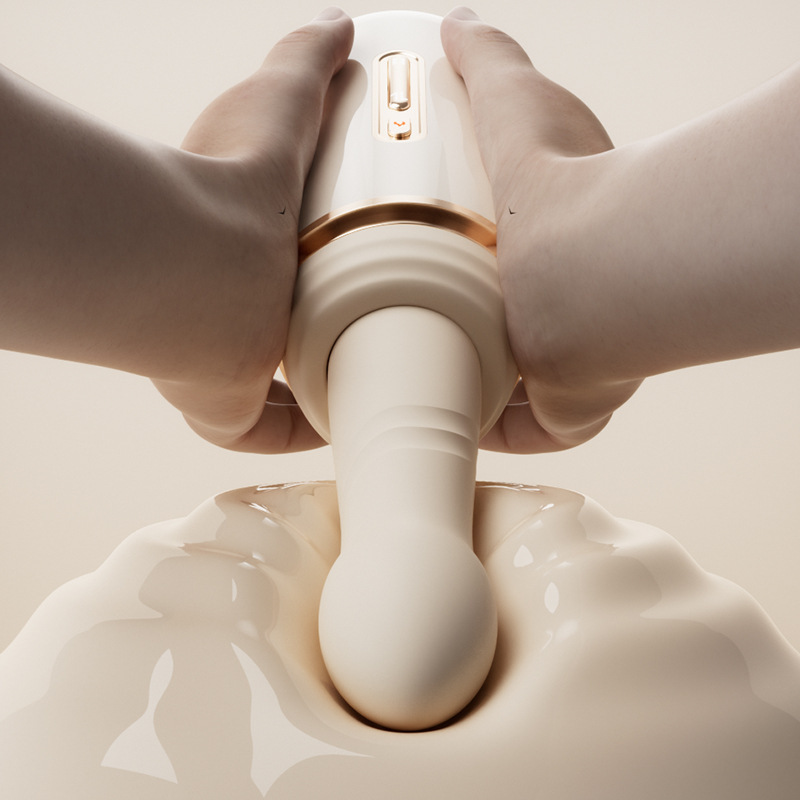 Women's Masturbation Tool Automatic Heating Vibrator 3