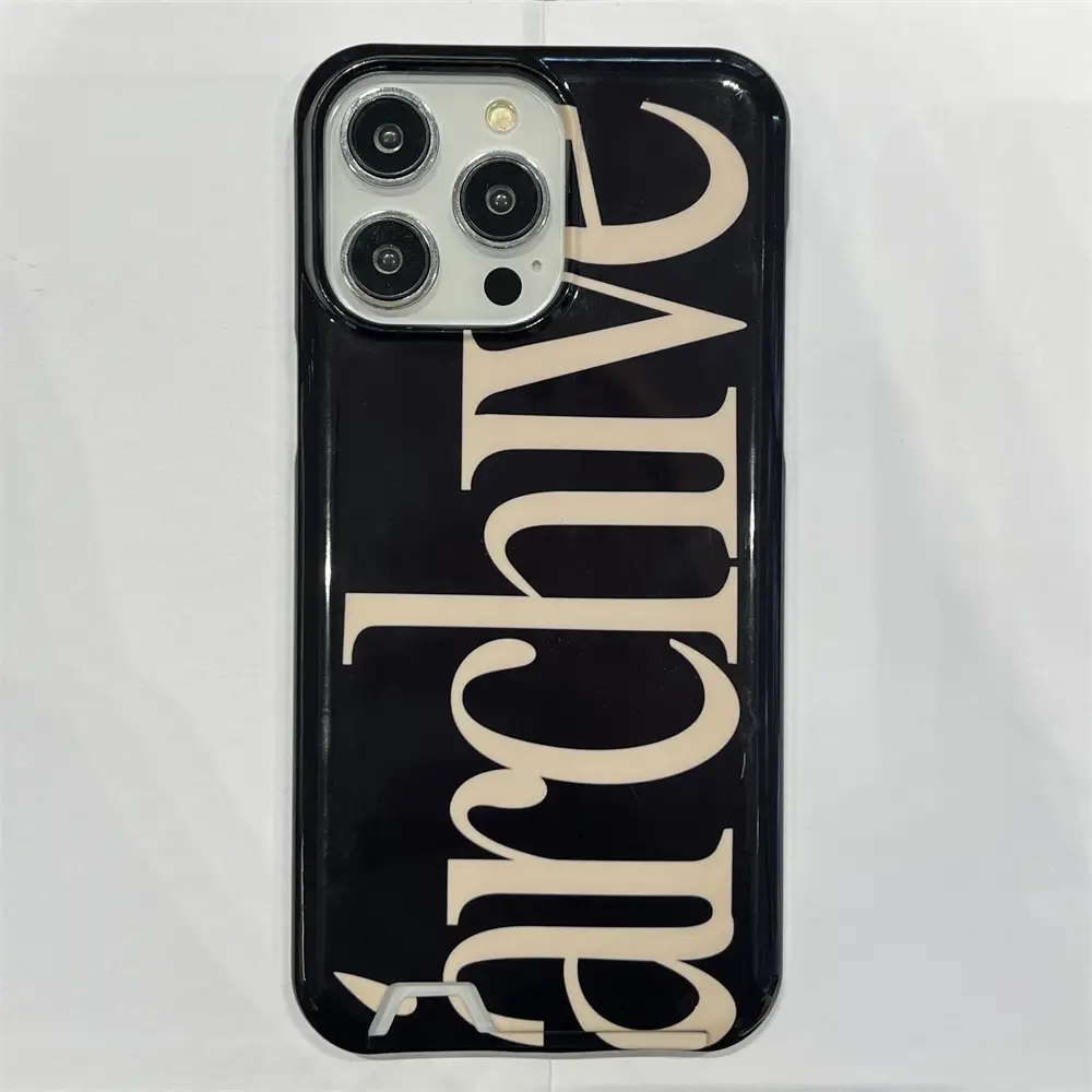 Niche Letter Card Filin Mobile Phone Simple Style Hard Cover