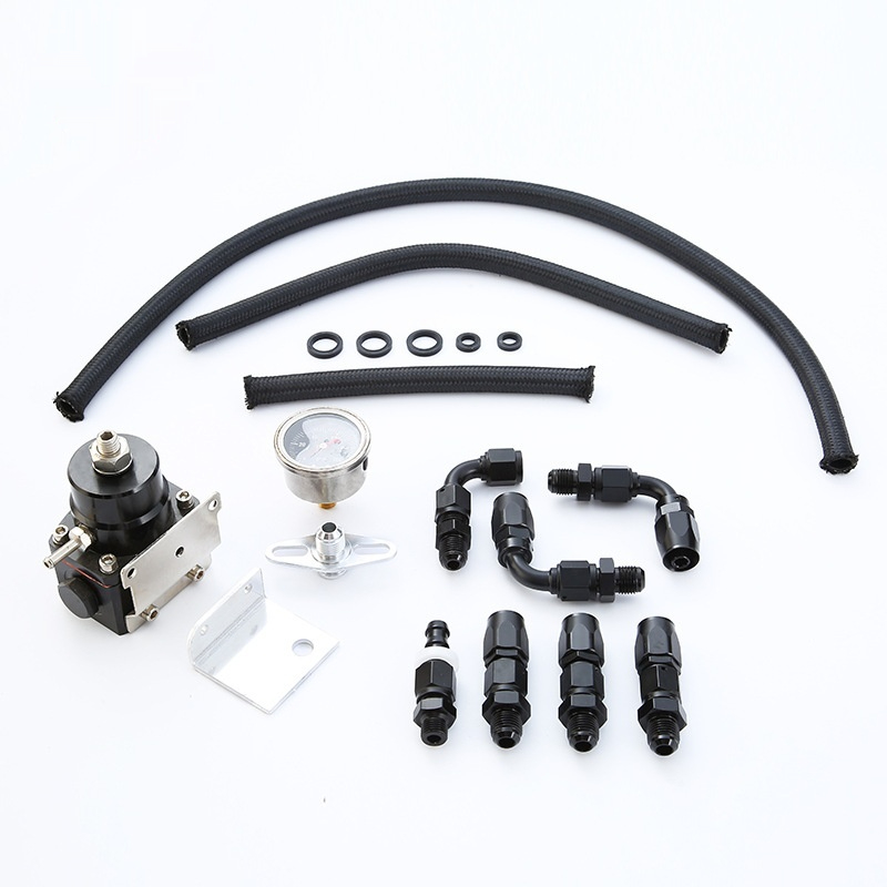 Car Modified General Fuel Pressure Regulator Turbo Fuel Booster Kit