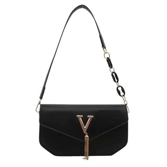Fashionable All match Women Bag Crossbody Shoulder Handbag Black - Shop at LoveMi
